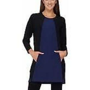NWT GEORGE KOTSIOPOULOS COLOR BLOCK TUNIC MEDIUM